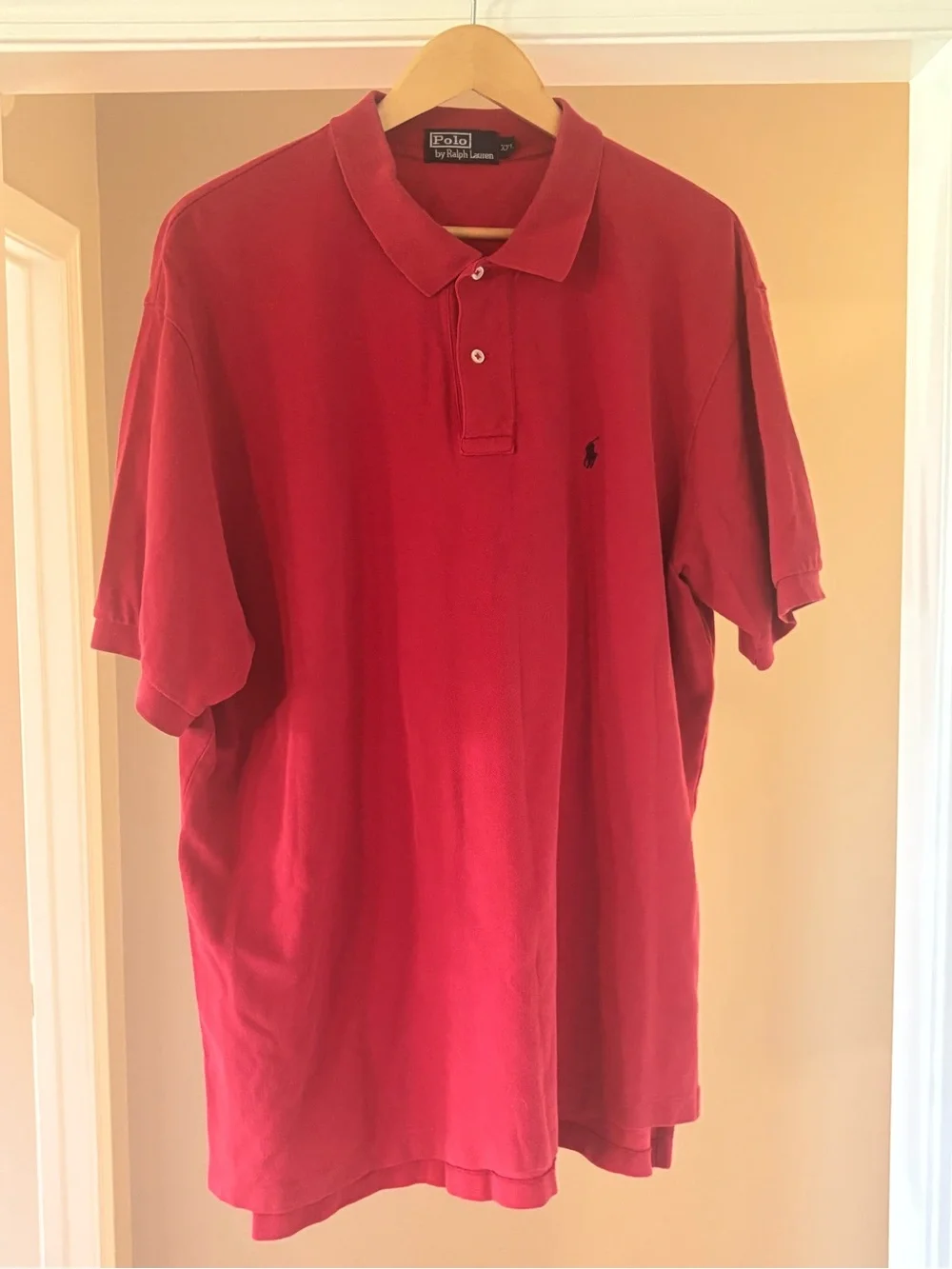 Ralph Lauren Red Short-Sleeve Polo Shirt
